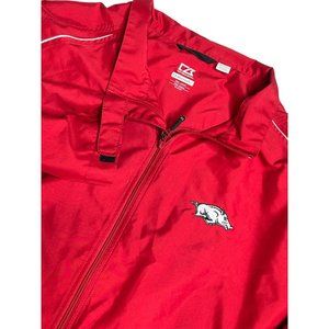 Cutter & Buck WeatherTec Mens‎ Long Sleeve Full Zip Jacket 4XB Razorbacks
